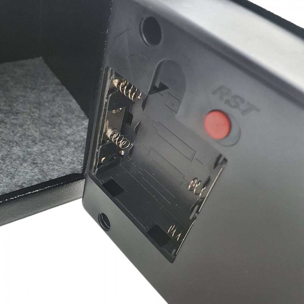 TaffGUARD Kotak Brankas Penyimpanan Minimalis Hotel Mini Password 4.6L