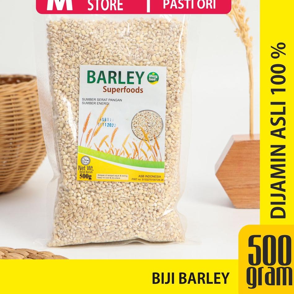 

Codew3W7i--SUPER FOOD Pearl Barley biji jali-jali 500 gram