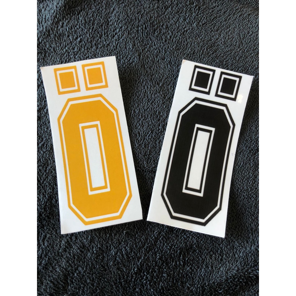 promo Sticker Ohlins stiker motor motif ohlins sweden ori jumbo hitam logo O sticker shockbreaker ta
