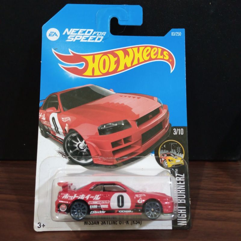 Hot Wheels Nissan Skyline GT-R (R34)