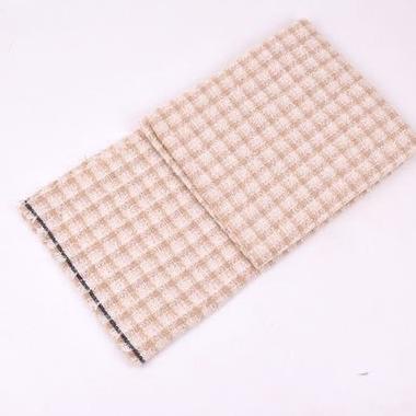 Korean tweed wrapping plain/kain tweed akrilik import/Kain Bunga