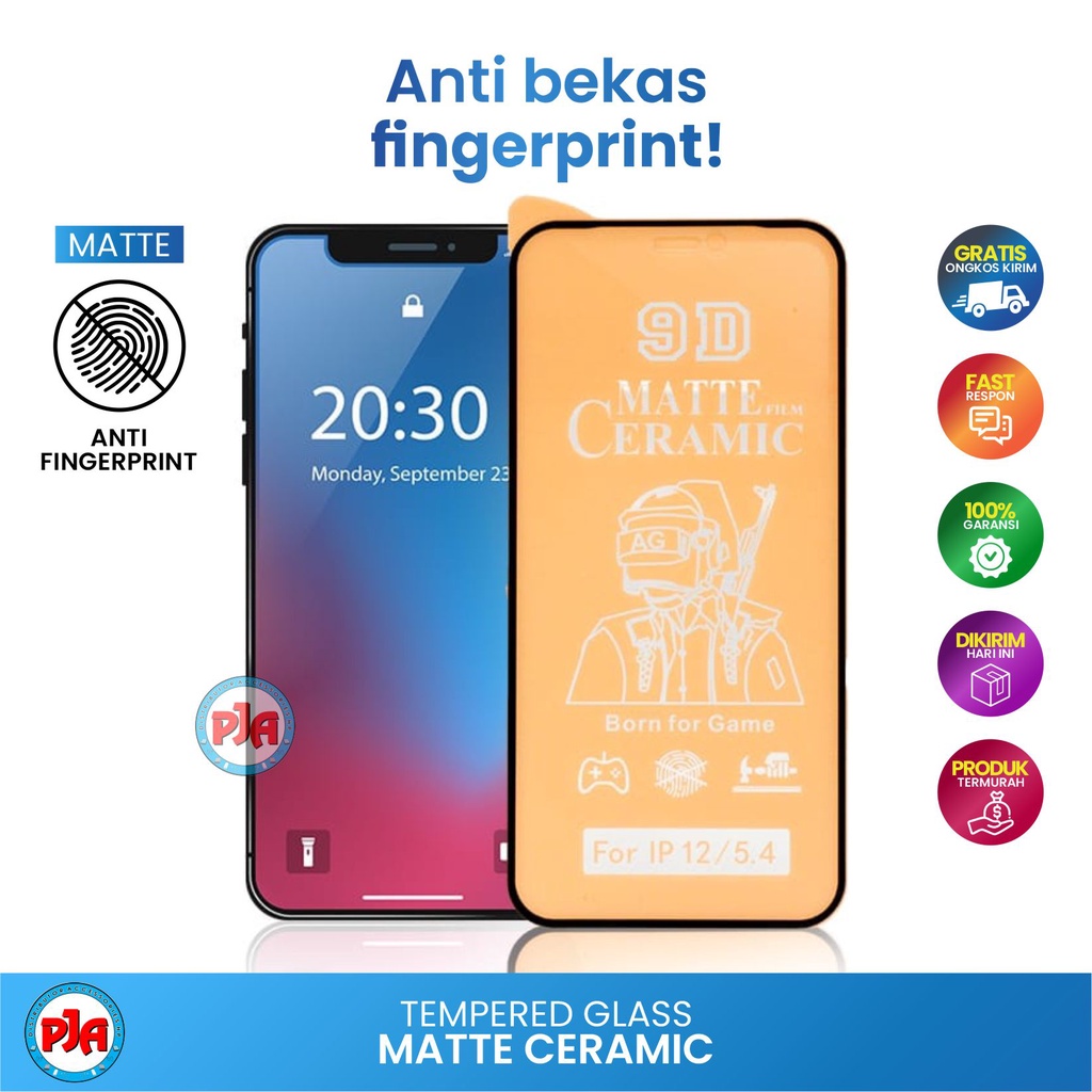 Tempered Glass Tg Anti Gores Matte Game Gaming Anti Pecah Anti Minyak All Type Hp