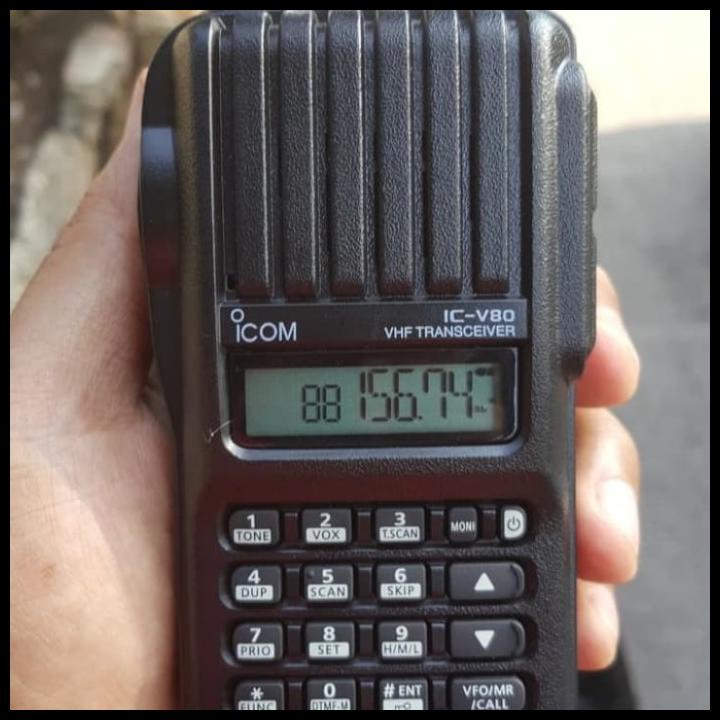 Original Handy Talky Radio Ht Walky Icom V80 V 80