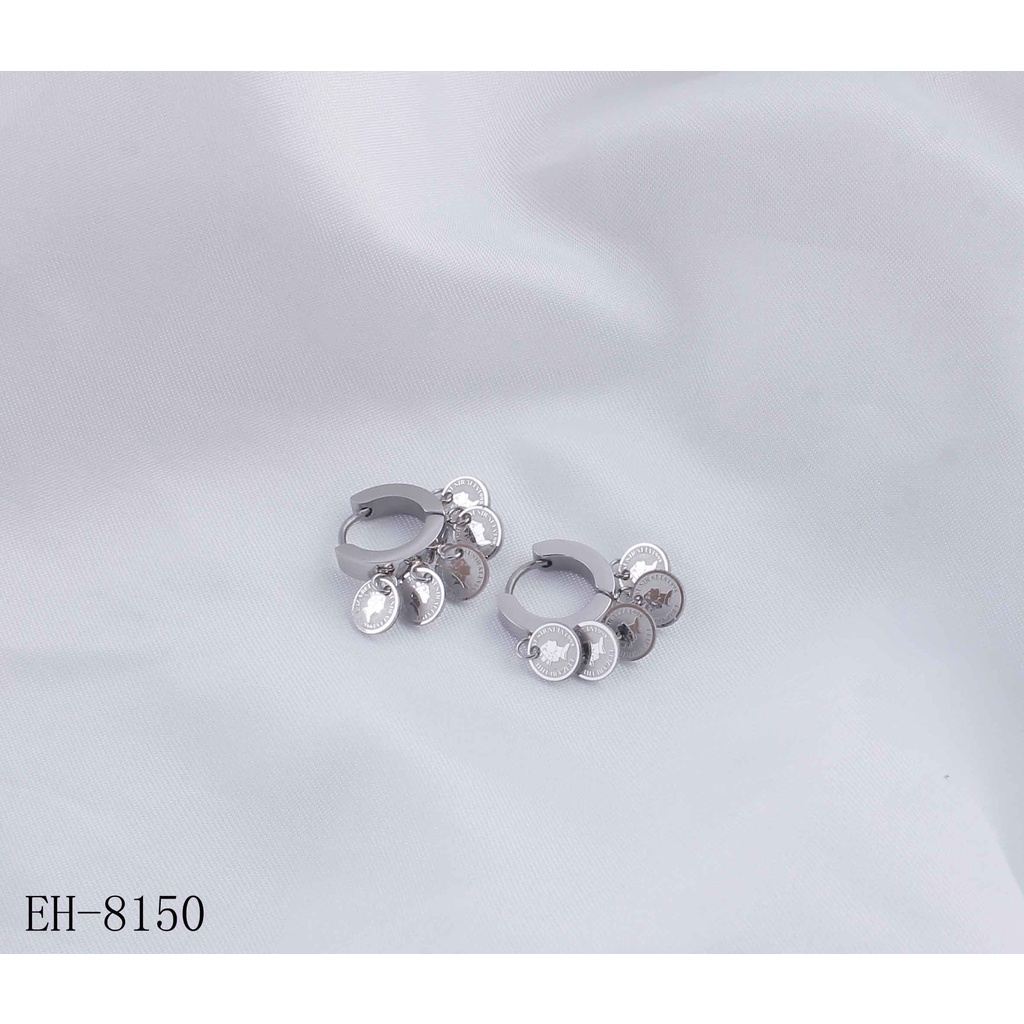 Anting Titanium Terbaru Perhiasan Fashion 8150/8134