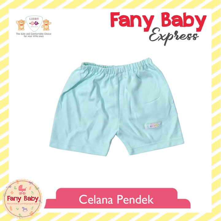 LIBBY CELANA PENDEK POLOS S,M,L