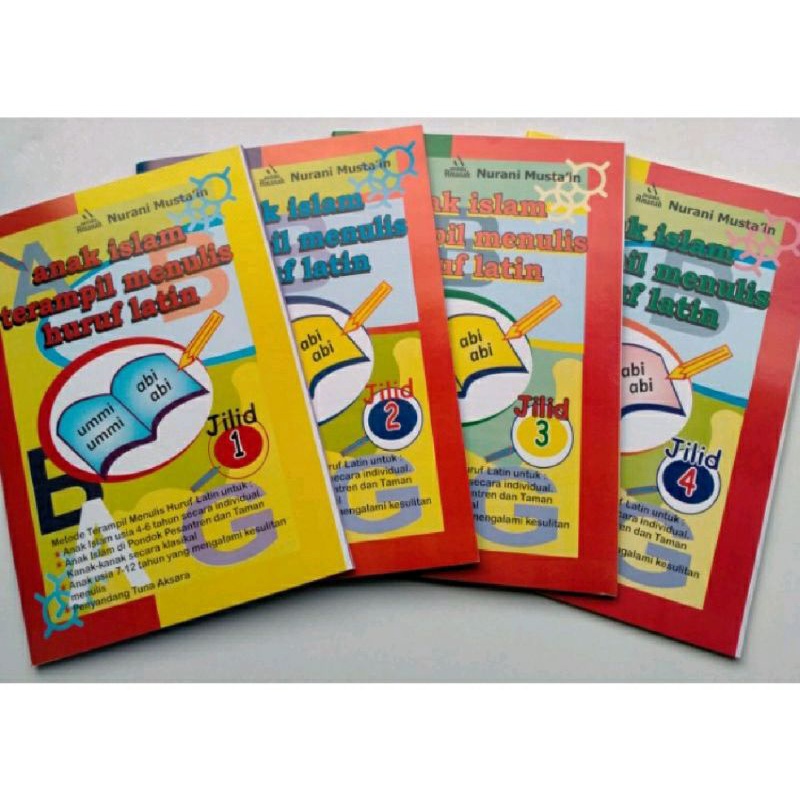 Anak Pintar Terampil Menulis Huruf Latin - Pustaka Amanah