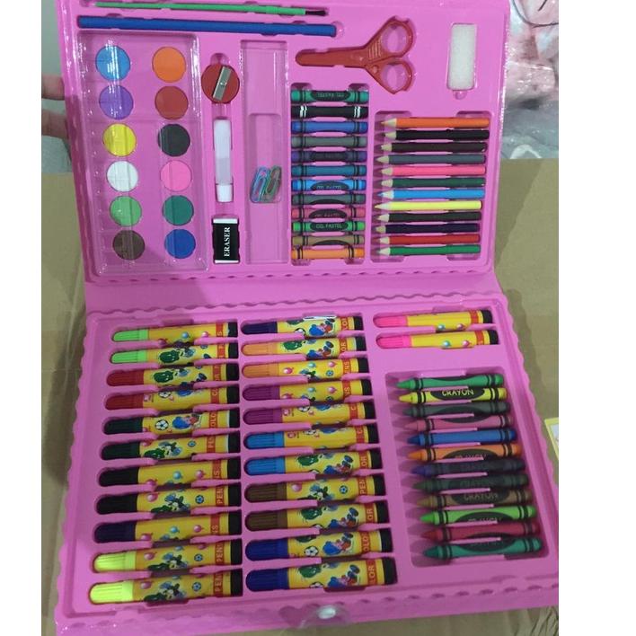 

Special Now HZ Crayon Anak Set 86pcs / Krayon Mewarnai Anak 86pcs / Pensil Warna Set 86pcs
