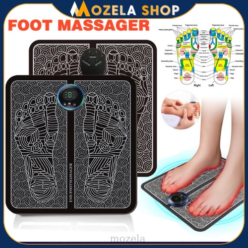 Pijat Kaki EMS Pad  USB Charging Mat Origianal Tikar Pijat Kaki Jepang EMS Foot Massager