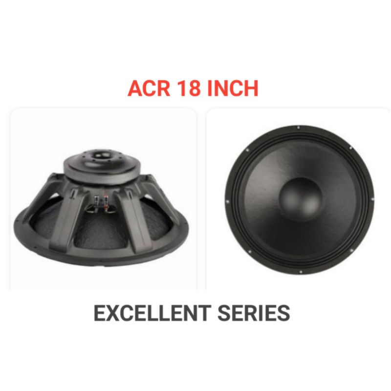 Speaker 18 inch ACR Excellent PA 188175, subwoofer 450-900 watt