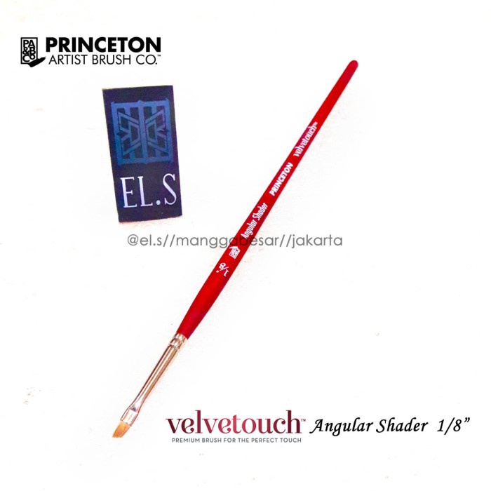 

Sale Princeton Velvetouch Brush Angle Shader 1/8" ( Kuas Lukis ) Bergaransi