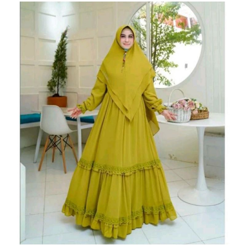 Afika Syar'i set khimar