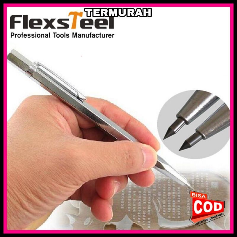 

Pena Ukir Metal Scriber Tungsten Carbide Tip