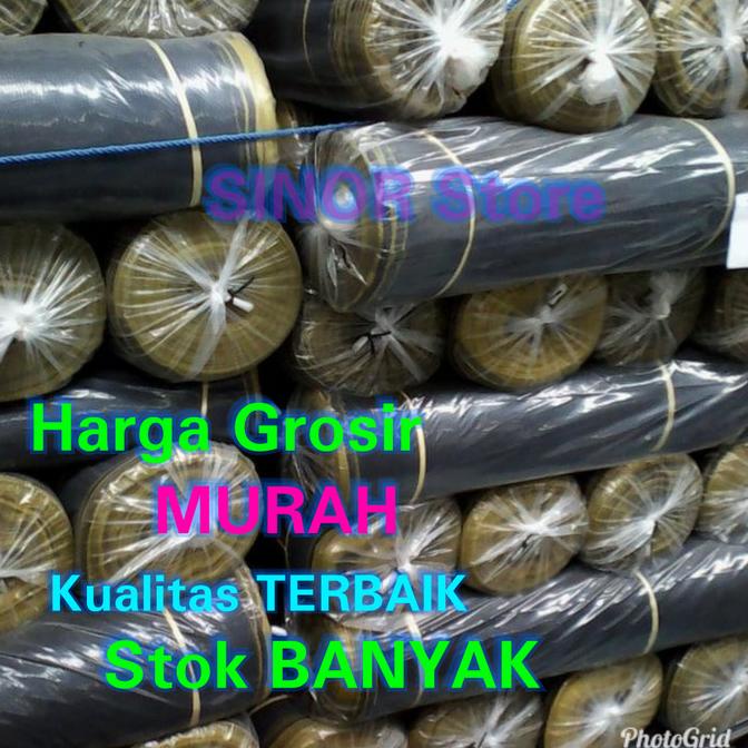 Jaring Waring Ikan Hitam Tl Single 1 Roll. Pagar Kerambah Kolam