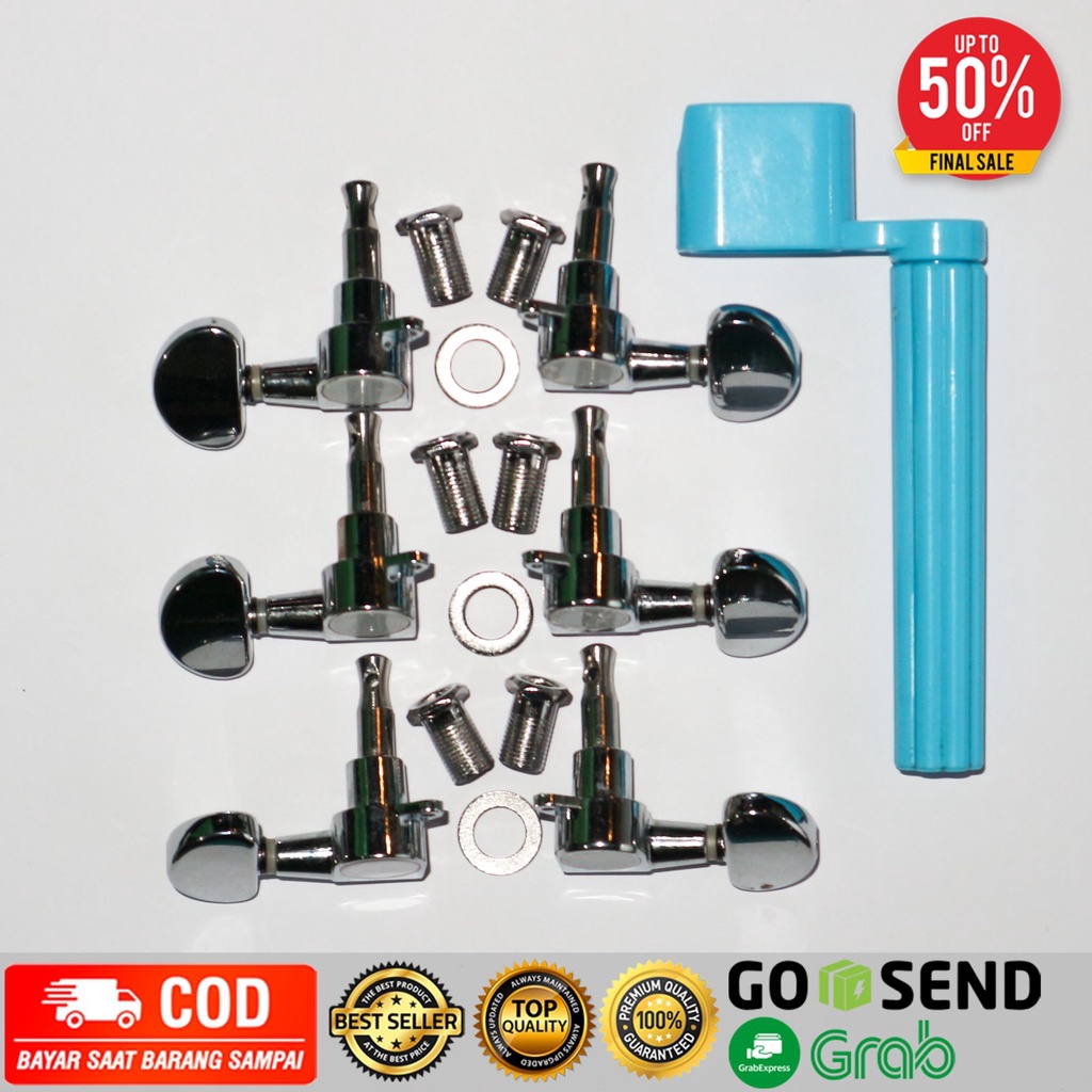 Promo Paket Bundling Dryer Grover SILVER dan String Winder 2in1 Warna Random