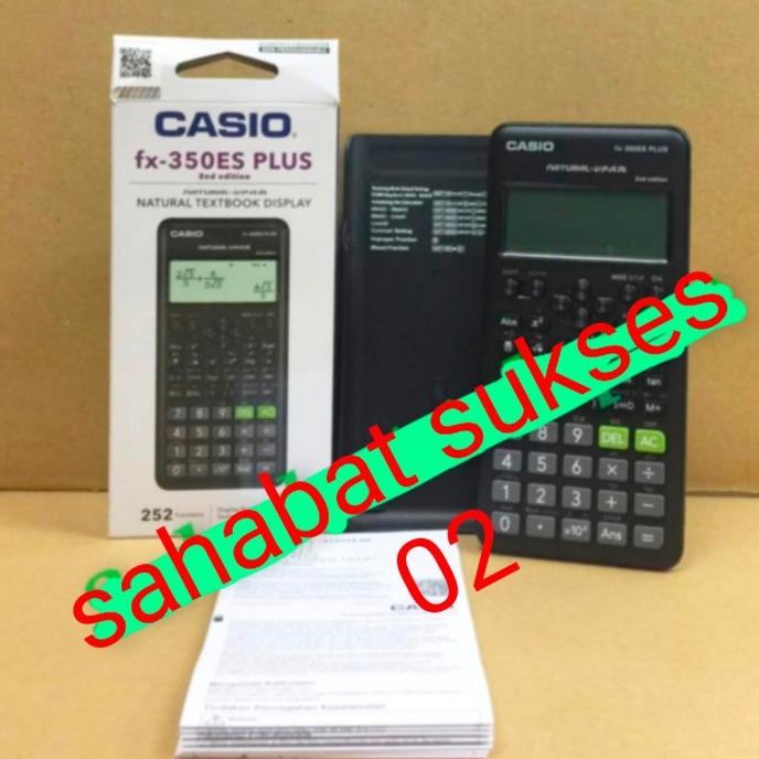 

KALKULATOR SCIENTIFIC CASIO FX-350ES PLUS( ORIGINAL) TERLARISS E8576TRB