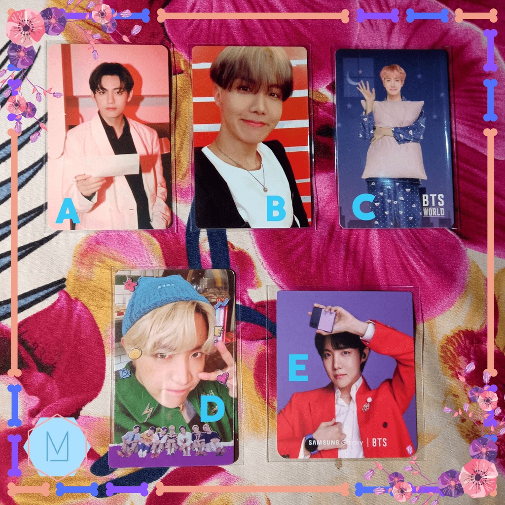 PHOTOCARD BTS OFFICIAL - LD PROOF, BUTTER JAPAN, BTSW, RPC DECOKIT, SAMSUNG Z FLIP 4