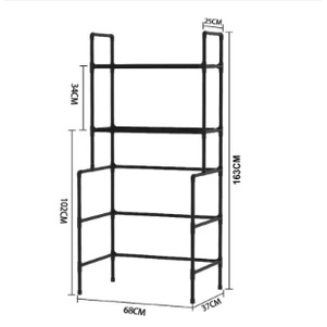 PROMo Rak kamar mandi Storage Rack Multifungsi Organizer Multifungsi - termurah