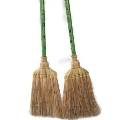 =+=+=+] Sapu lidi paving / sapu lidi gagang bambu panjang / sapu lidi halaman