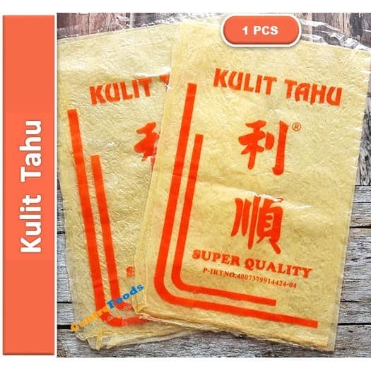 

Kulit Tahu - Kembang Tahu Super Quality | 70gr [ Harga Per PCS ]