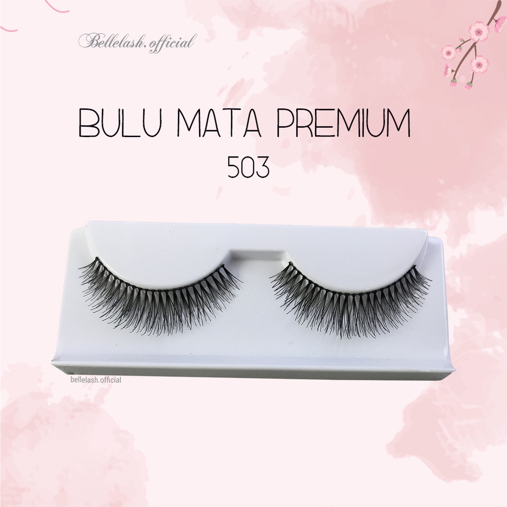 503 Bulu Mata Palsu Handmade Natural False Eyelash Eye Lashes Premium Series