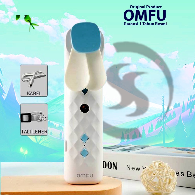 Omfu kipas angin mini nano spray kipas 2in1 kipas USB mini lipat  fan pendingin kecil kipas murah portable