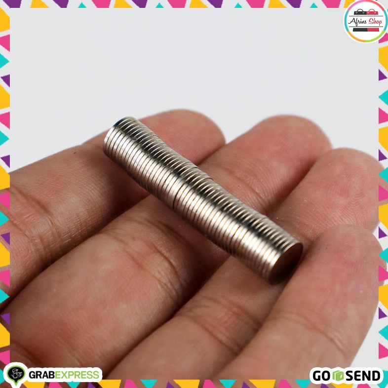 Magnet Neodymium Powerful NdFeB N38 50 PCS