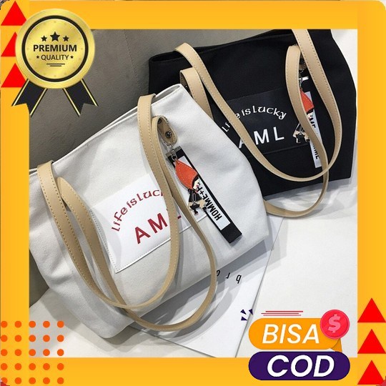 Kayla Tas Wanita Tas Selempang & Bahu Tali Rantai Sling Bag Bulu Selem Tas Tote Bag Wanita Kuliah Ke