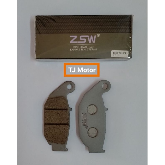 Kampas Rem ZSW Dispad Belakang ZSW Megapro New 2011, Supra GTR 150, CB 150R, CBR 150R