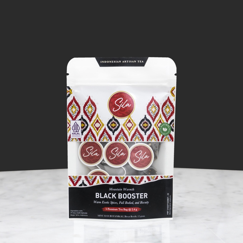 

Sila Artisan Tea - Black Booster - White Kraft 2,4gr x 5NTB - Teh Premium - Black Tea