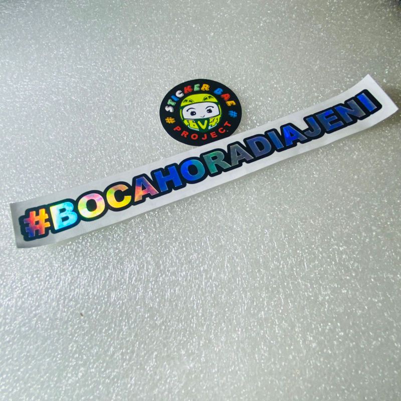 STIKER BOCAHHORADIAJENI cuting sticker variasi motor 1pcs