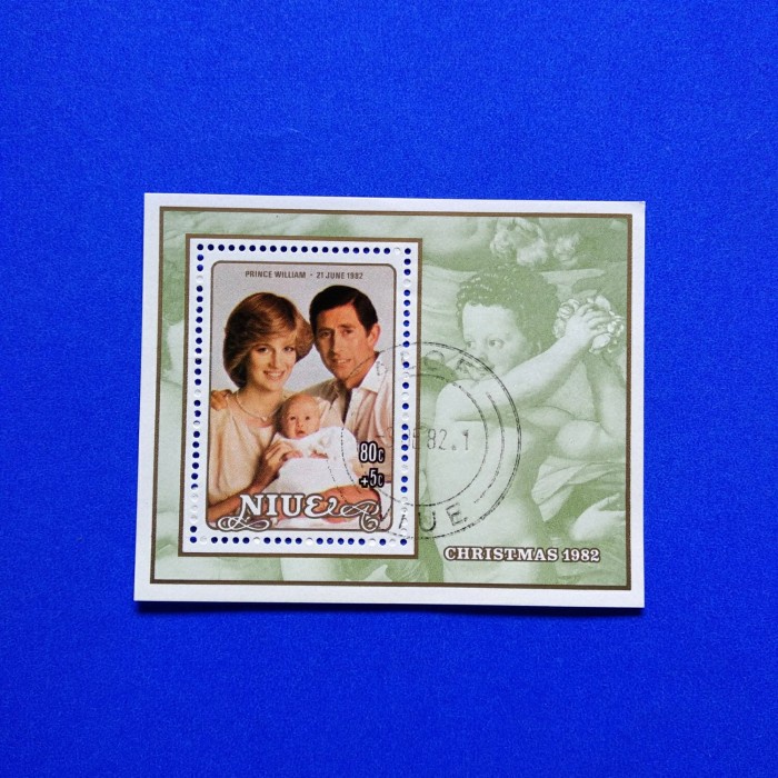

Cuci Gudang Perangko/Prangko Niue Christmas Prince William Bagus