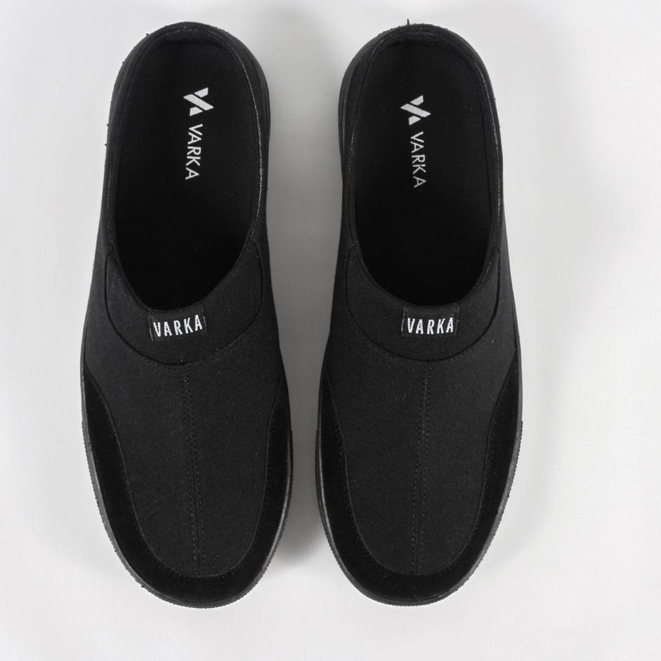 Langsung Order Sepatu Slip On Pria V 4072 Brand Varka Sandal Bustong Selop Pria Modis Murah Berkuali