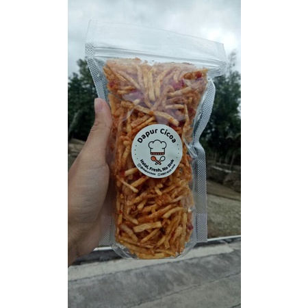 

Cemilan Kriuk Kentang Mustofa Dapurcicoa Kentang Mustofa 100gr Kentang Mustofa Homemade Keripik Kentang