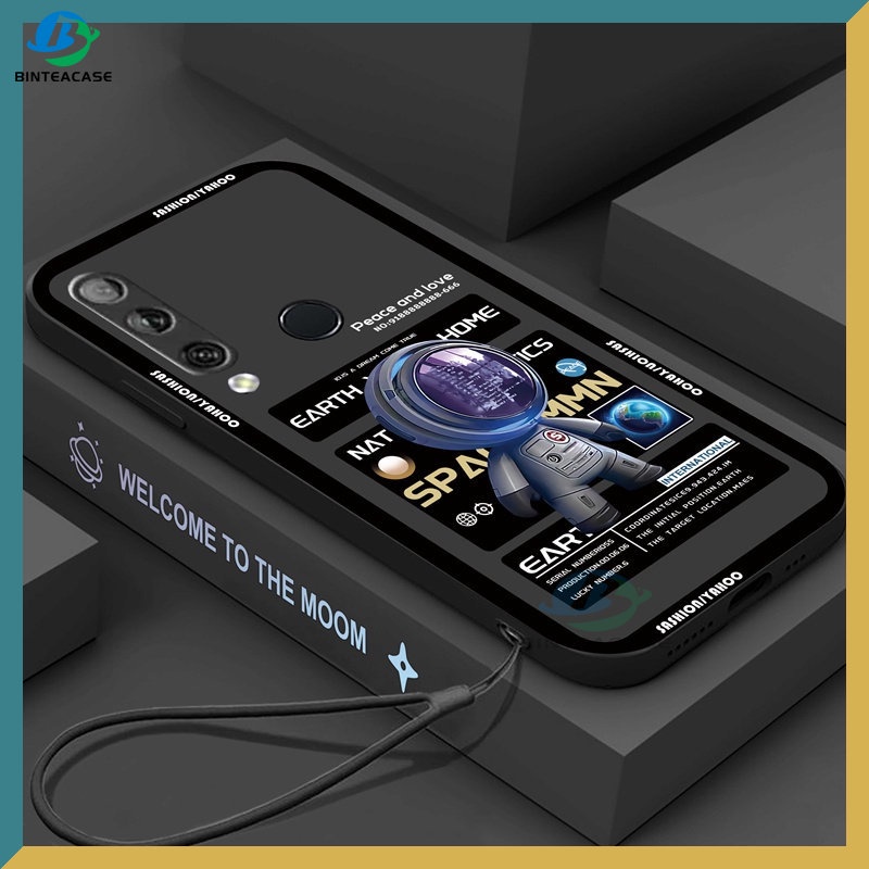 Soft Case Huawei P30 Lite Nova 5T 3i Nova 7i Y6P Y7A Y6 Pro Y7 Pro 2019 Y9S Motif Astronot