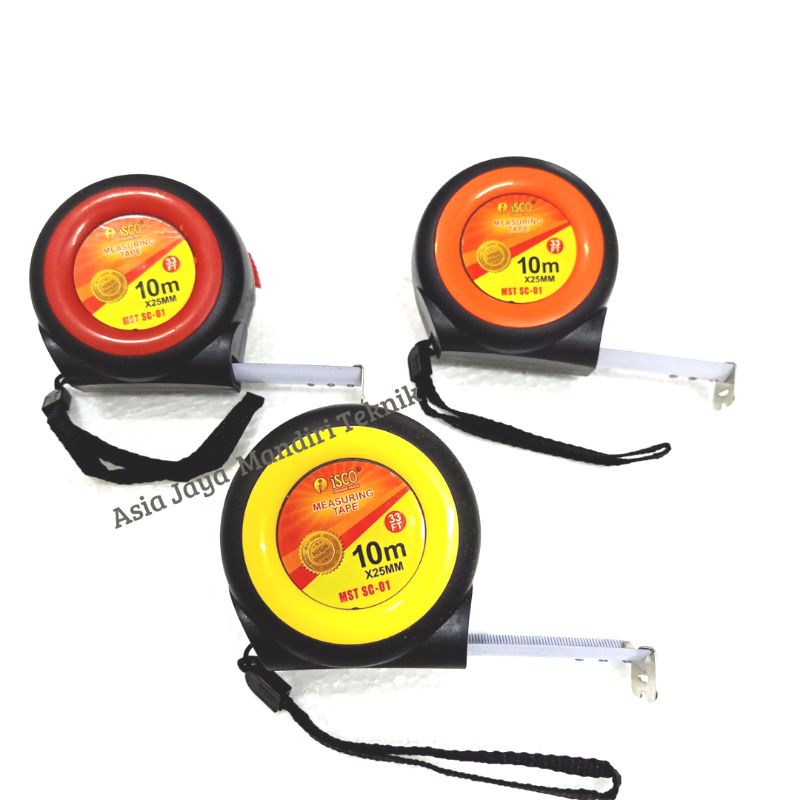 METERAN ISCO 10METER AUTO LOCK / MEASURING TAPE ISCO 10MTR