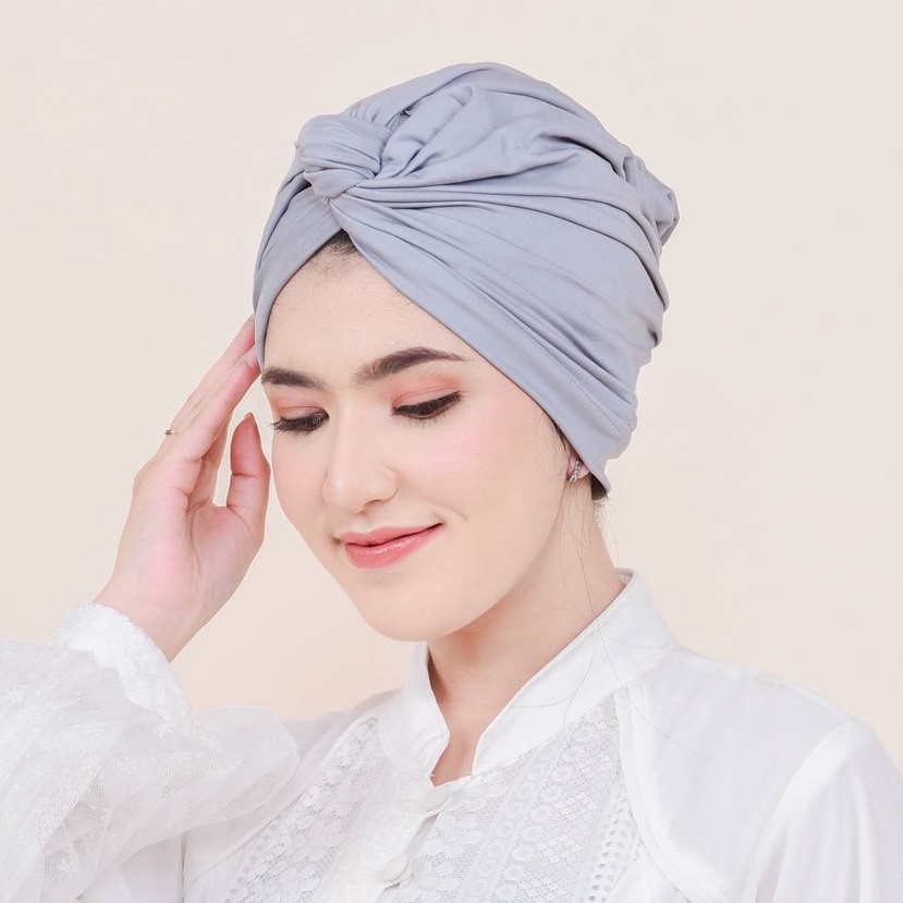 Turban Bandana Wanita Turban Dewasa Turban Polos Lilit Simpul Jersey