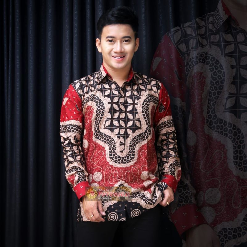 KEMEJA BATIK PRIA LENGAN PANJANG