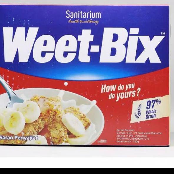 

Semuanya baru--Sanitarium Cereal Weet Bix 750gr