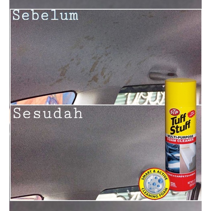 STP Foam Cleaner Tuff Stuff Pembersih Interior Mobil Multipurpose