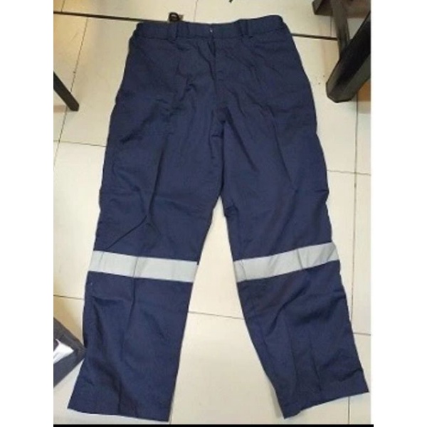 CELANA SAFETY 6 WARNA PREMIUM BAHAN DRILL TEBAL ADEM SCOTLIGT BESAR 5CM
