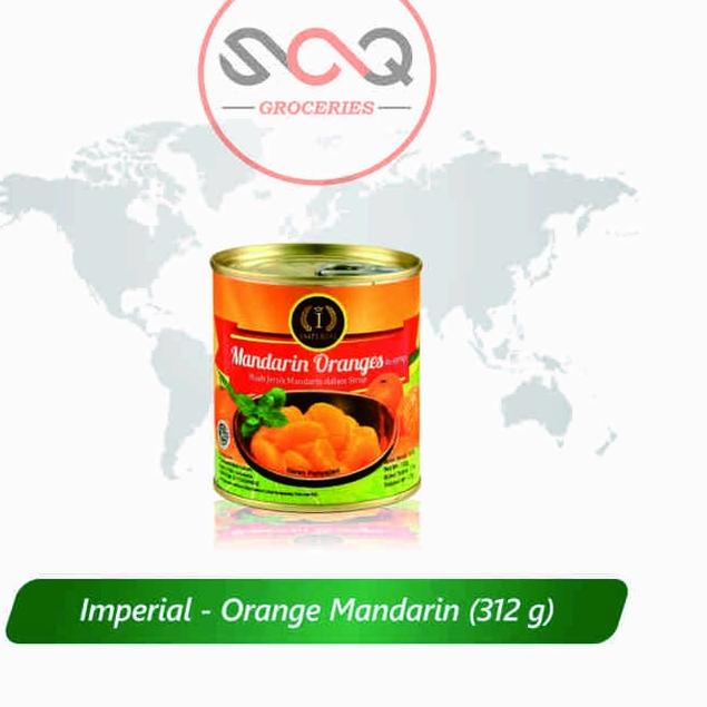 

Spesial Edition--Imperial Jeruk Kaleng Mandarin Orange 312 Gr