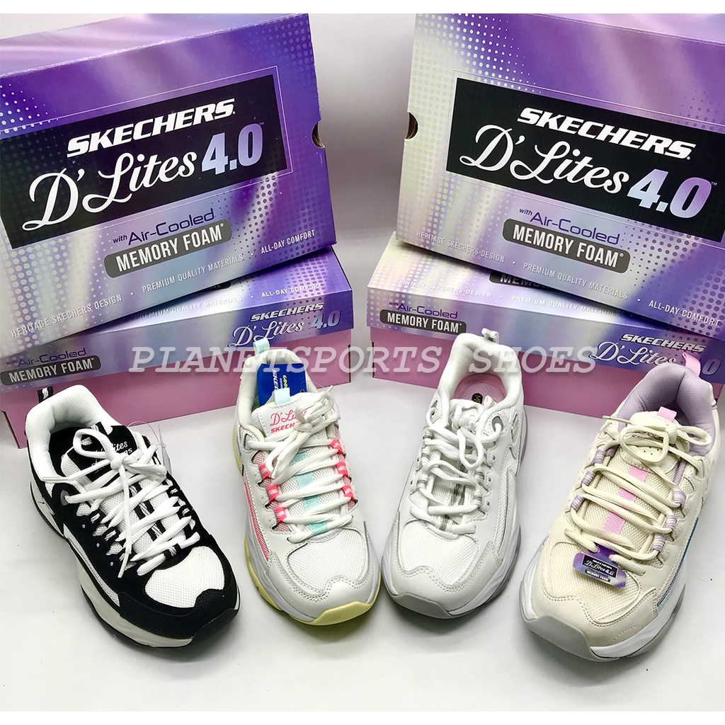 SKECHERS / SKECHERS D'LITES /SKECHERS WANITA / SEPATU WANITA / SKECHERS D'LITES SURE 4.0 NEW WANITA