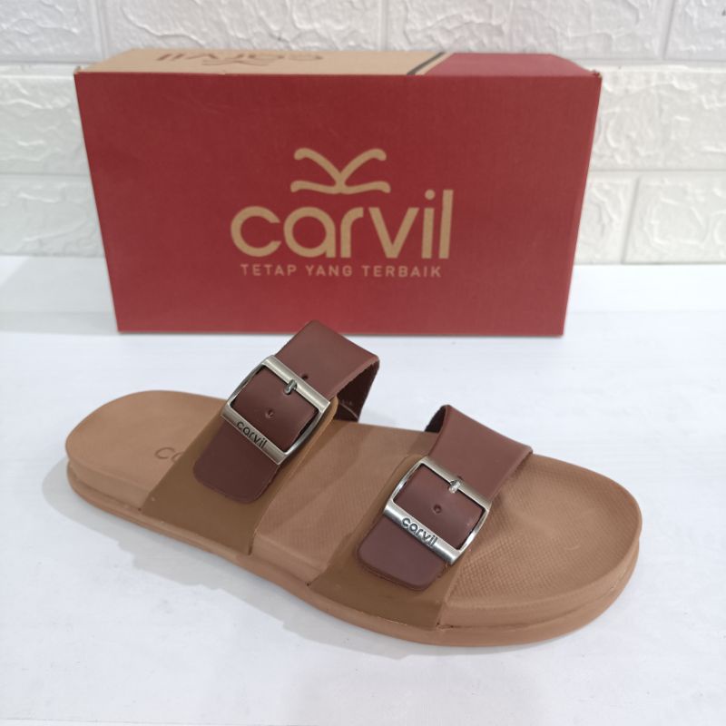 Sandal Carvil Samoa 02 M size 38-43 | sandal kasual Carvil | sandal sopan Carvil | sandal Harian Carvil