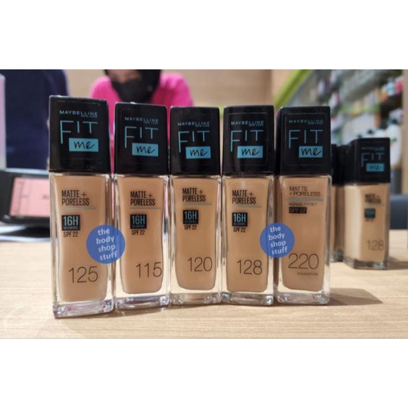 Maybelline Fit Me Matte Poreless Liquid Foundation Maybelline Fit Me Foundation