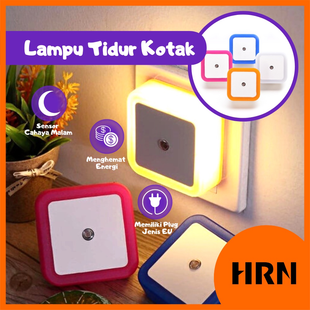 Jual Hrn Lampu Tidur Kotak Night Sleep Mini Lamp Dekorasi Hias Kotak