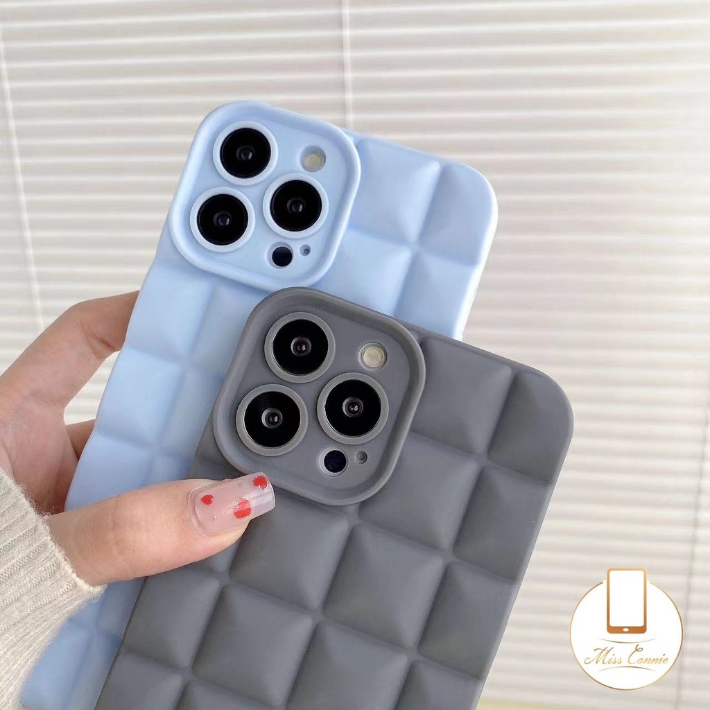 Soft Case Matte Warna Permen Gaya Vintage Untuk iPhone 8Plus 7Plus 11 12 13 14 Pro MAX XR X XS MAX 6 6s 7 8 Plus SE 2020