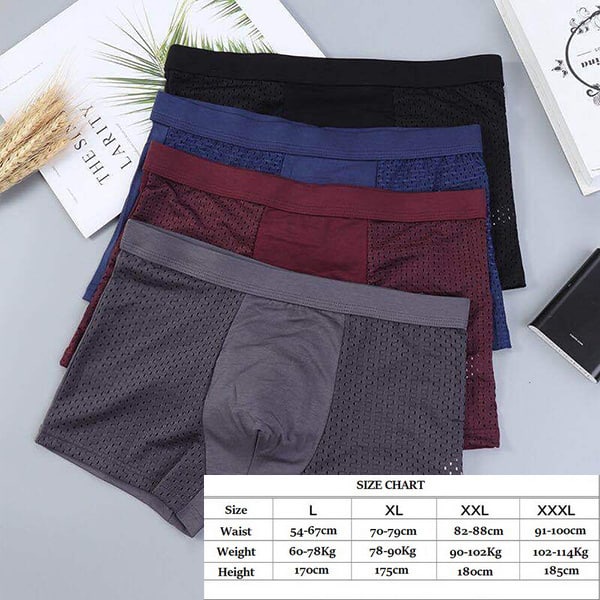 BARU  LIN093 Boxer Pria Celana Dalam Boxer Pria Import -Your Affordable Quality!