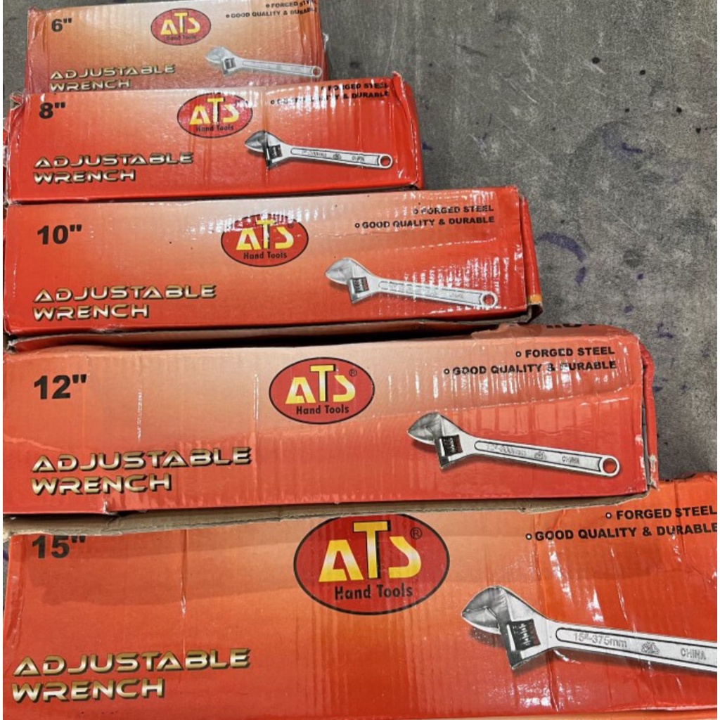 Kunci Inggris Bago Baco Bako Adjustable Wrench ATS 8&quot;