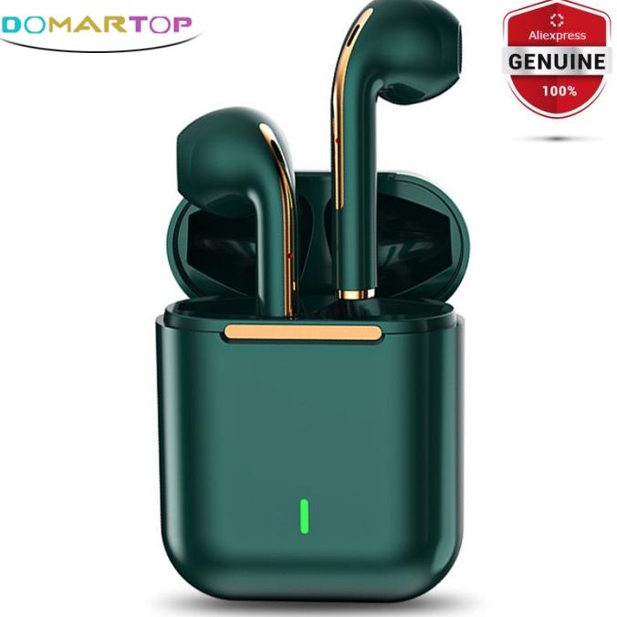 Ts65 100 J18 Tws Bluetooth Headphone Stereo Nirkabel Sejati Heads Clarasukma23