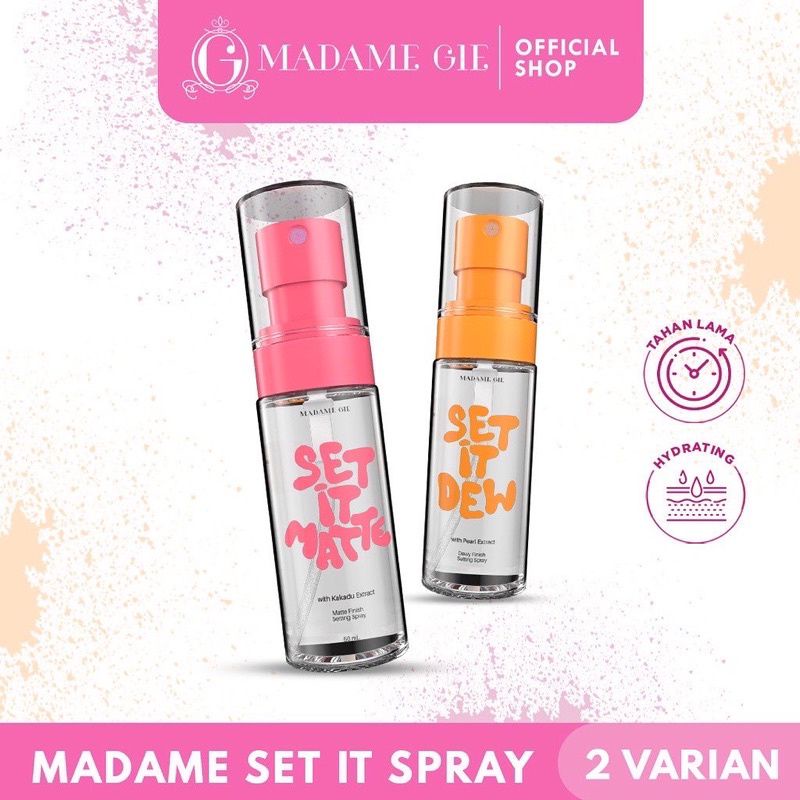 Madamegie Set It Dew Setting Spray